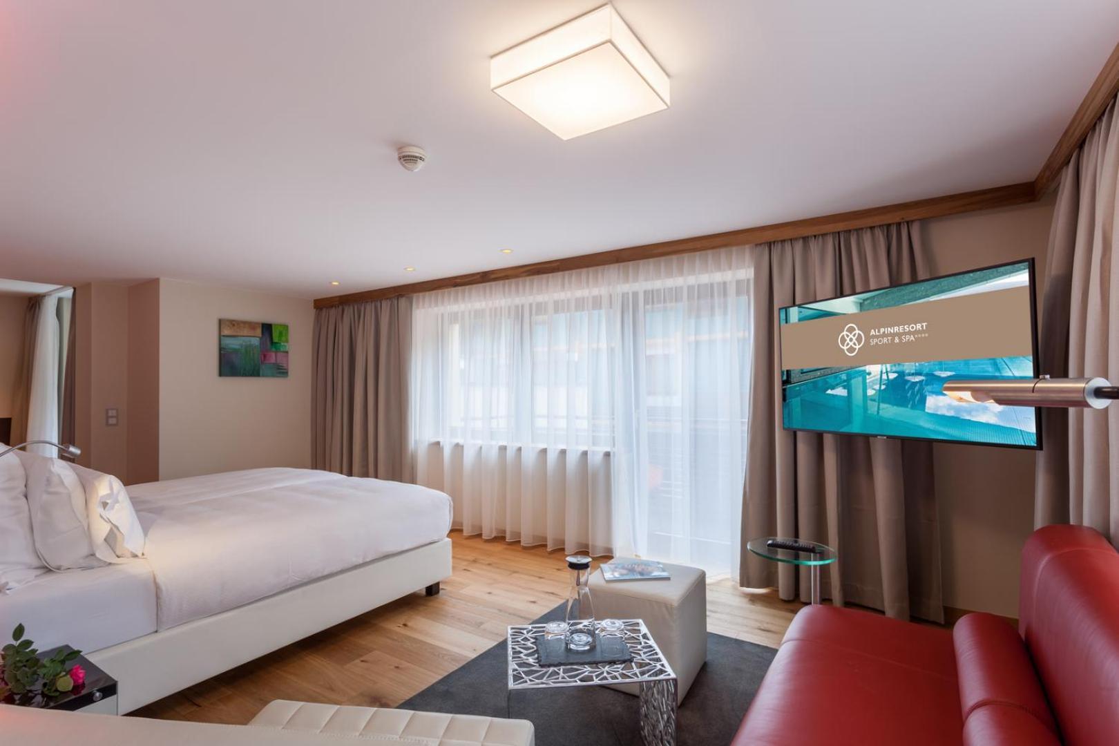 Alpinresort Valsaa - Sport & Spa Saalbach-Hinterglemm Rom bilde